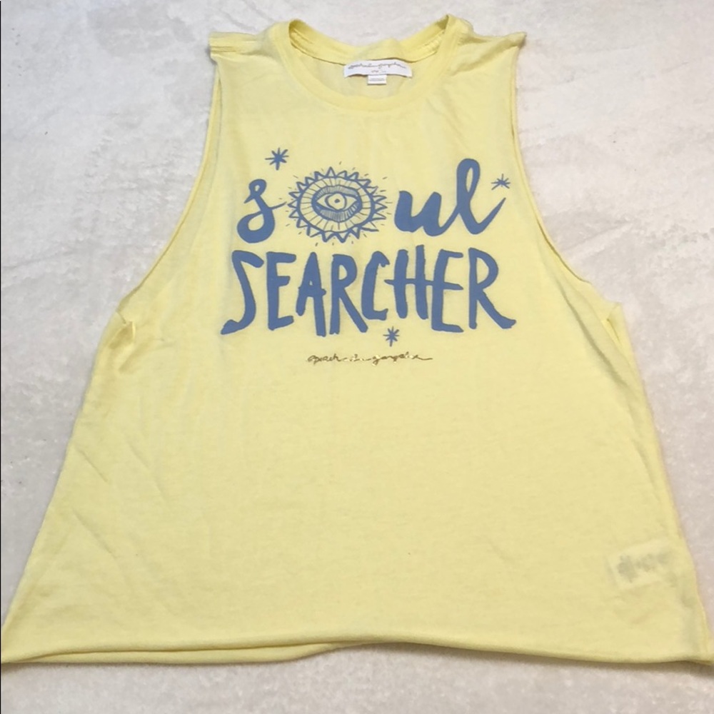 Spiritual Gangster Soul Searcher Yellow Tank